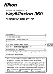 Nikon KeyMission 360 Manuel D'utilisation