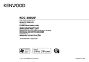 Kenwood KDC-300UV Mode D'emploi
