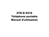 ZTE-G S516 Manuel D'utilisation