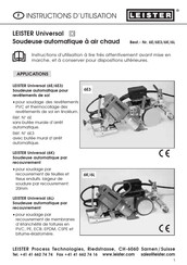 Leister Universal 6E Instructions D'utilisation