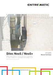 entrematic Ditec NeoS Instructions D'origine