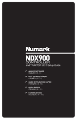 Numark NDX900 Guide D'utilisation Rapide