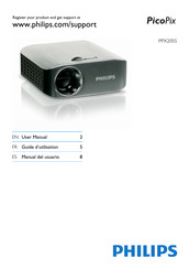 Philips PicoPix PPX2055 Guide D'utilisation