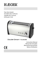 HAEGER Double Dream TO-14D.004B Notice D'utilisation