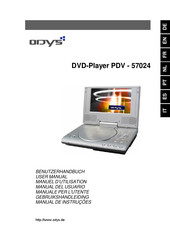 Odys PDV - 57024 Manuel D'utilisation