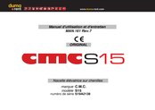 CMC S15 Manuel D'utilisation Et D'entretien