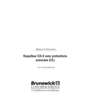 Brunswick GS-X Manuel D'utilisation