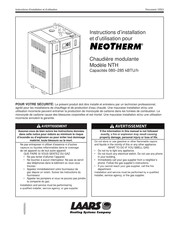 Laars NeoTherm NTH 210 Instructions D'installation Et D'utilisation
