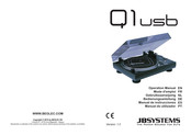 JB Systems Q1-USB Mode D'emploi