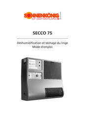 Sonnenkonig SECCO 75 Mode D'emploi