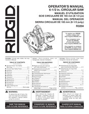 RIDGID R3204 Manuel D'utilisation