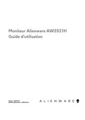 Dell Alienware AW2521H Guide D'utilisation
