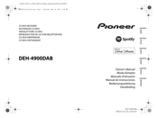 Pioneer DEH-4900DAB Mode D'emploi