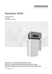 Nordmann Engineering FAN4 N S 8 D Instructions D'installation Et D'exploitation