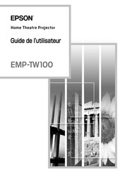Epson ELP-TW100H Guide D'utilisation