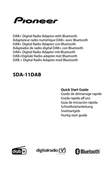 Pioneer SDA-11DAB Guide De Démarrage Rapide