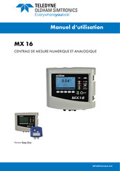 TELEDYNE OLDHAM SIMTRONICS MX 16 Manuel D'utilisation