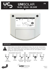 Uniteck UNISOLAR 20.24W Mode D'emploi