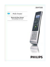 Philips SRM7500 Mode D'emploi