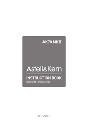 Astell & Kern PPM12 Guide De L'utilisateur