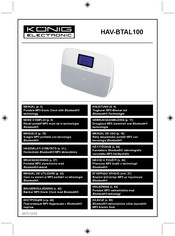 König Electronic HAV-BTAL100 Mode D'emploi