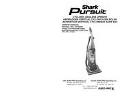 Euro-Pro Shark Pursuit UV209 Guide Du Propriétaire