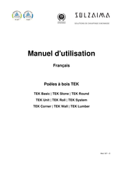 SOLZAIMA TEK Roll Manuel D'utilisation