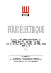 eka EKF 464.3 Mode D'emploi