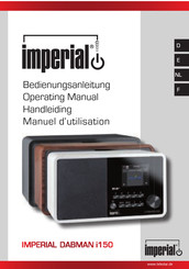 Imperial DABMAN i150 Manuel D'utilisation