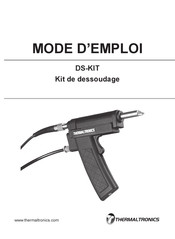 Thermaltronics DS-KIT Mode D'emploi