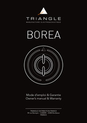 Triangle BOREA BRC1 Mode D'emploi Et Garantie