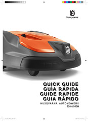 Husqvarna AUTOMOWER 520H Guide Rapide