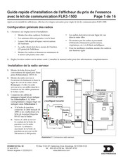 Daktronics FLR3-1500 Guide Rapide D'installation