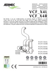 AERMEC VCF3X4L Manuel D'installation