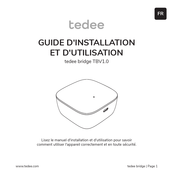 tedee bridge TBV1.0 Guide D'installation Et D'utilisation
