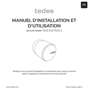 tedee TLV1.0 Manuel D'installation Et D'utilisation
