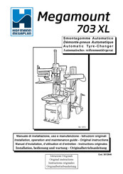 Hofmann Megaplan Megamount 703 XL Manuel D'installation, D'utilisation Et D'entretien