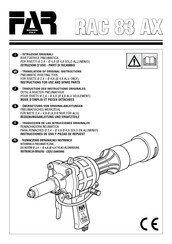 FAR RAC 83 AX Mode D'emploi