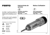 Festo DSL-20-270P Notice D'utilisation