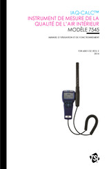 TSI IAQ-CALC 7545 Manuel D'utilisation Et De Fonctionnement