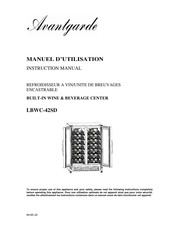 Avantgarde LBWC-42SD Manuel D'utilisation