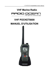 Radio Ocean POCKET5600 Manuel D'utilisation