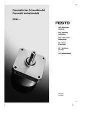Festo DSMI-25 Notice D'utilisation