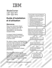 IBM BladeCenter LS21 7971 Guide D'installation Et D'utilisation