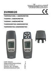 Velleman DVM8020 Notice D'emploi