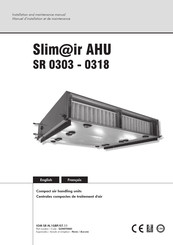 Wesper Slim Air AHU SR 0303 Manuel D'installation Et De Maintenance