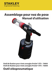 Stanley ProSet XT3 Manuel D'utilisation