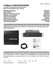 Auerswald COMpact 5500R Notice D'utilisation