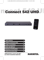 Marmitek Connect 542 UHD Guide Utilisateur