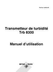 Mettler Toledo Trb 8300 Manuel D'utilisation